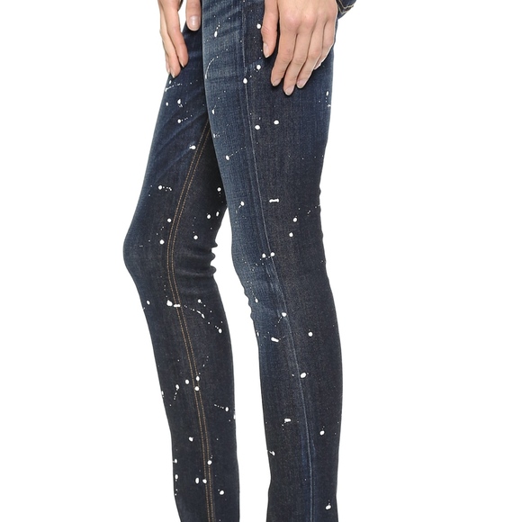 Rag & bone splattered jeans - Picture 2 of 4